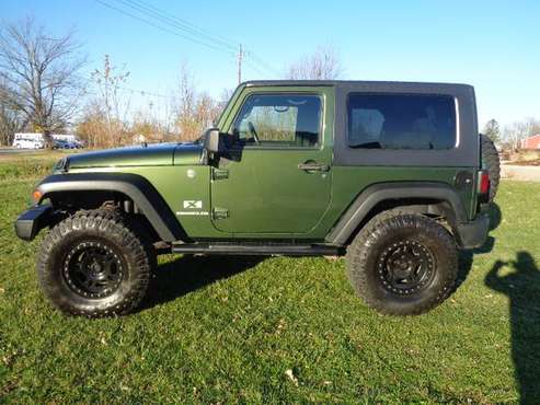 2009 JEEP WRANGLER X 4X4 6-SPEED HARD TOP *FINANCING* - cars &... for sale in Rushville, KY