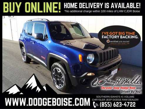 2016 Jeep Renegade Trailhawk 4x4 Factory Certified Only 33k!!! -... for sale in Boise, ID