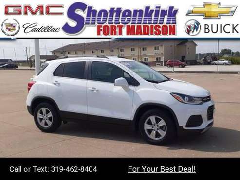 2018 Chevy Chevrolet Trax LT suv White - cars & trucks - by dealer -... for sale in Fort Madison, IA