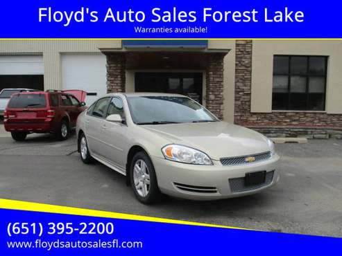 2012 CHEVROLET IMPALA LT - cars & trucks - by dealer - vehicle... for sale in Forest Lake, MN