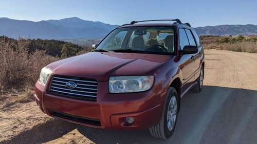2008 SUBARU FORESTER X - cars & trucks - by dealer - vehicle... for sale in Colorado Springs, CO