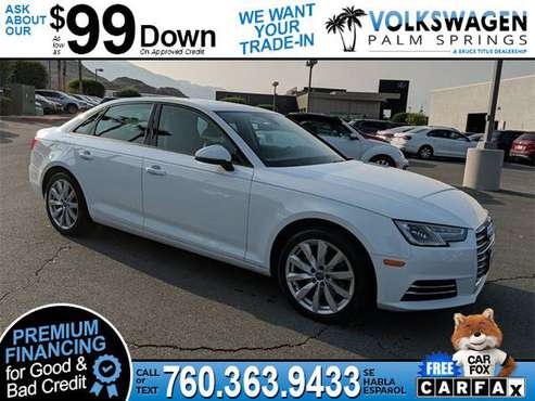 2017 Audi A4 2.0T ultra Premium - cars & trucks - by dealer -... for sale in Cathedral City, CA