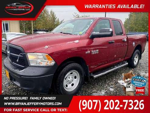 2013 Ram 1500 Quad Cab Tradesman Pickup 4D 6 1/3 ft FOR ONLY for sale in Anchorage, AK