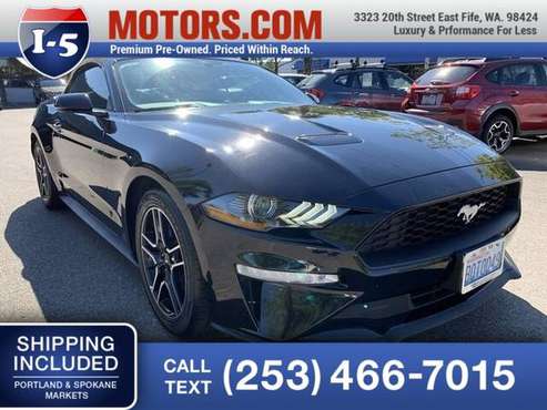 2018 Ford Mustang Convertible Mustang Ford - cars & trucks - by... for sale in Fife, OR