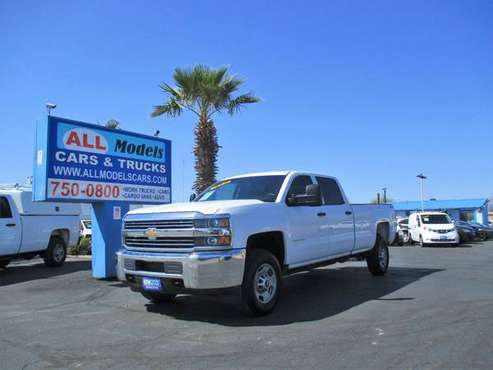 2015 Chevrolet Silverado 2500 HD Crew Cab 4WD Work Truck Pickup 8 ft for sale in Tucson, NM