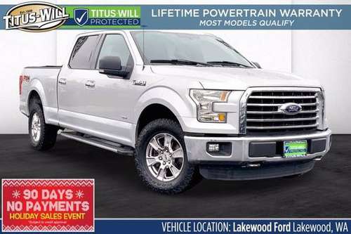 2016 Ford F-150 4x4 4WD F150 Truck XLT Crew Cab - cars & trucks - by... for sale in Lakewood, WA
