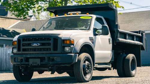2008 Ford f-450 Dump WITH PLOW - - by dealer for sale in East Taunton, MA