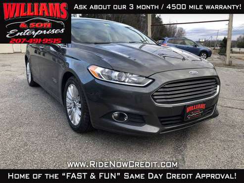 2015 Ford Fusion Energi SE LUXURY - - by dealer for sale in Wilton, ME