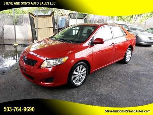 2009 Toyota Corolla S 4dr Sedan 4A - - by dealer for sale in Happy valley, OR