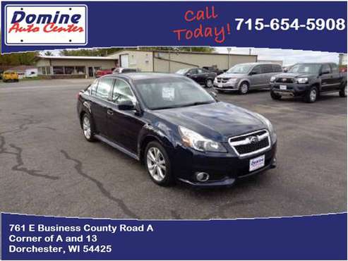2013 SUBARU LEGACY 2.5I LIMITED for sale in Dorchester, WI