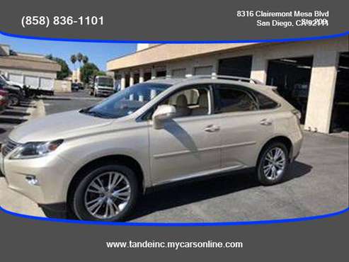2013 Lexus RX - Financing Available! for sale in San Diego, CA