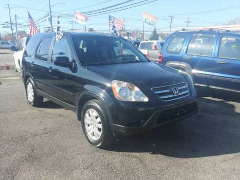 2006 Honda CRV-EX SE Black All Options 67k 1 Owner Beautiful In/Out... for sale in Bethpage, NY