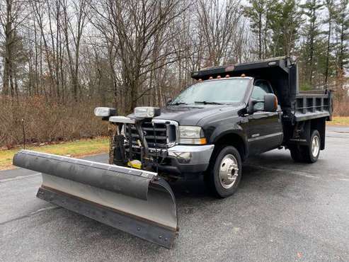2004 FORD F-450 XLT /// DIESEL // DUMP /// STAINLESS PLOW /// LOOK!!... for sale in East Derry, NH