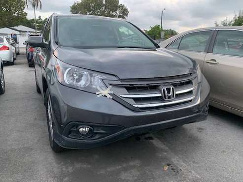 2014 HONDA CRV EXL CLEAN TITLE APPROVAL GUARANTEED! - cars for sale in Fort Lauderdale, FL