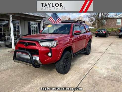 2018 Toyota 4Runner TRD Off Road Premium 4WD (Natl) suv RED - cars & for sale in Springdale, MO
