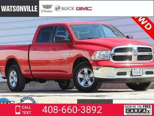 2019 Ram 1500 Classic SLT pickup Flame Red Clearcoat for sale in Watsonville, CA