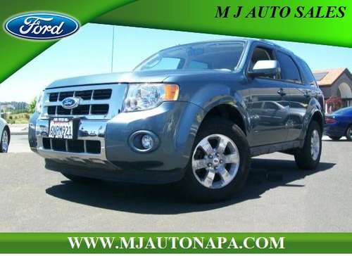 2011 Ford Escape Limited AWD SUV 62K Carfax One Owner for sale in Napa Valley, CA