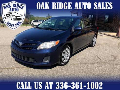 2013 Toyota Corolla 4dr Sdn Man L (Natl) - - by dealer for sale in Greensboro, NC
