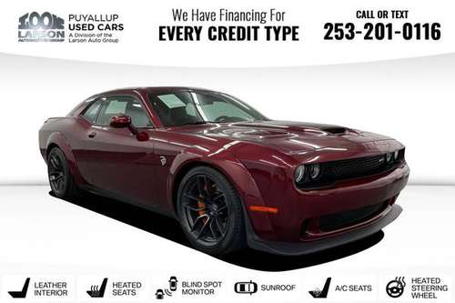 2018 Dodge Challenger SRT Hellcat Widebody for sale in PUYALLUP, WA
