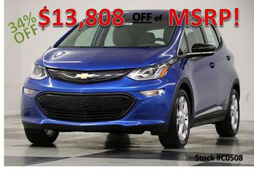WAY OFF MSRP! NEW Blue 2020 Chevrolet BOLT EV LT *CAMERA-HEATED... for sale in Clinton, MO