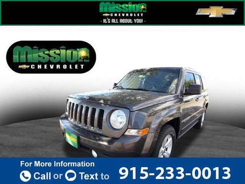 2016 Jeep Patriot suv Gray - cars & trucks - by dealer - vehicle... for sale in El Paso, TX