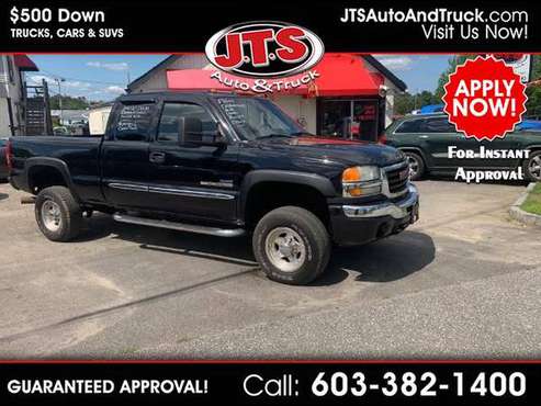 2003 GMC Sierra 2500HD Ext. Cab Short Bed 4WD for sale in Plaistow, NH