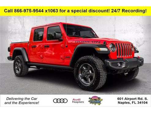 2020 Jeep Gladiator Rubicon - truck - cars & trucks - by dealer -... for sale in Naples, FL