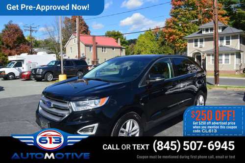 2018 Ford Edge SEL AWD - cars & trucks - by dealer - vehicle... for sale in Ellenville, NY