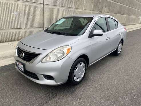 2012 Nissan Versa SV gas saver compact low miles - cars & for sale in Arleta, CA