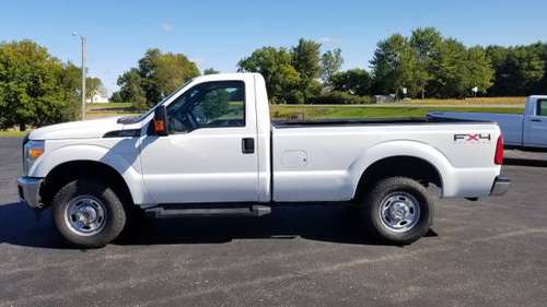 "1" OWNER 2015 FORD F250 4X4 REGULAR CAB LONG BOX!!! - cars & trucks... for sale in Perry, MI