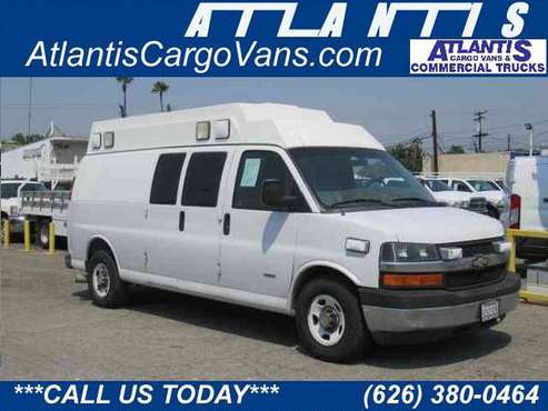 2011 Chevrolet Express 3500 Ambulance High Roof EXTENDED CARGO VAN -... for sale in LA PUENTE, CA
