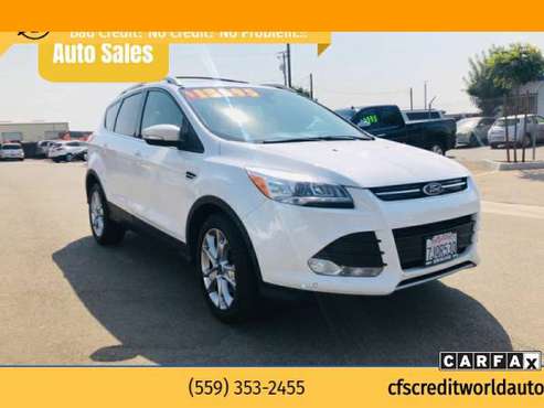 2015 Ford Escape Titanium 4dr SUV with - cars & trucks - by dealer -... for sale in Fresno, CA