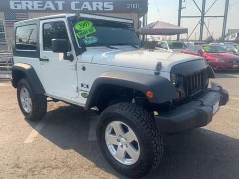 2007 Jeep Wrangler X 4x4 Automatic SUV - cars & trucks - by dealer -... for sale in Sacramento , CA