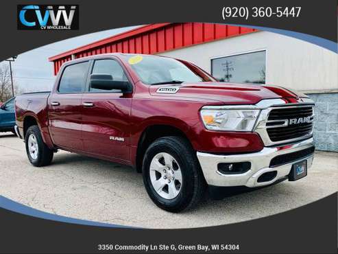 2019 Ram 1500 Big Horn Crew Cab 4x4 w/19k Miles for sale in Green Bay, WI