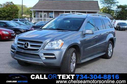 2012 Mercedes-Benz GL-Class GL 450 4MATIC AWD 4dr SUV for sale in Chelsea, MI
