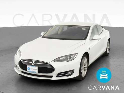 2014 Tesla Model S Sedan 4D sedan White - FINANCE ONLINE - cars &... for sale in Springfield, MA