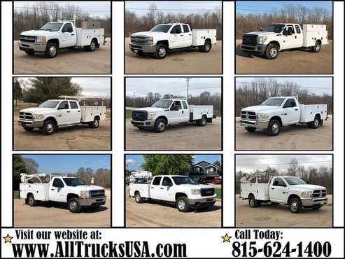 1/2 - 1 Ton Service Utility Trucks & Ford Chevy Dodge GMC WORK TRUCK for sale in Terre Haute, IN