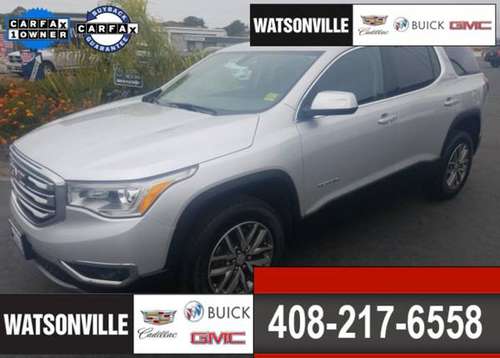2019 GMC Acadia FWD 4D Sport Utility / SUV SLE-2 - cars & trucks -... for sale in Watsonville, CA