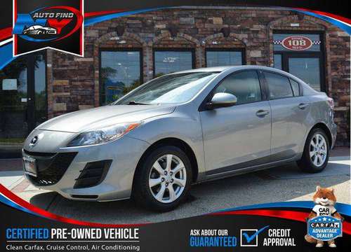 2010 Mazda Mazda3 CLEAN CARFAX, AIR CONDITIONING, CRUISE CONTROL for sale in Massapequa, NY