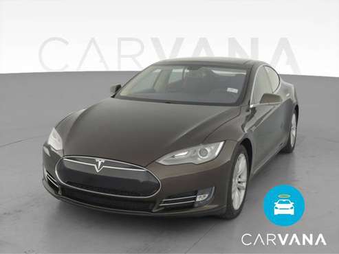 2013 Tesla Model S Performance Sedan 4D sedan Brown - FINANCE ONLINE... for sale in Charlottesville, VA
