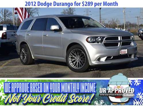 Get a 2012 Dodge Durango for $289/mo BAD CREDIT NO PROBLEM - cars &... for sale in Schaumburg, IL