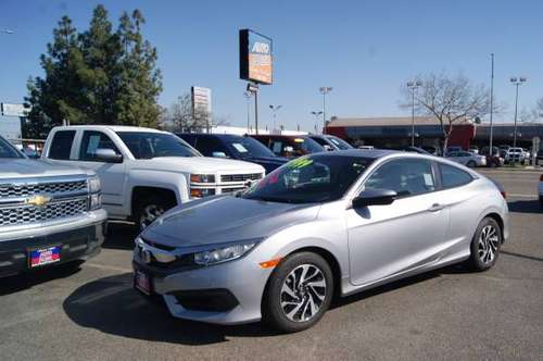 2016 Honda Civic Coupe 2dr CVT LX-P Low Miles - - by for sale in Fresno, CA