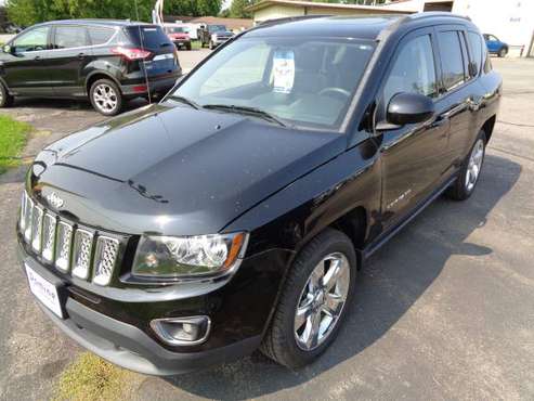 2015 Jeep Compass 4X4 HIGH ALTITUDE LOW MILES - cars & trucks - by... for sale in Loyal, WI