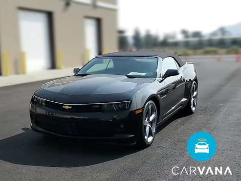 2014 Chevy Chevrolet Camaro LT Convertible 2D Convertible Black - -... for sale in Hobart, IL