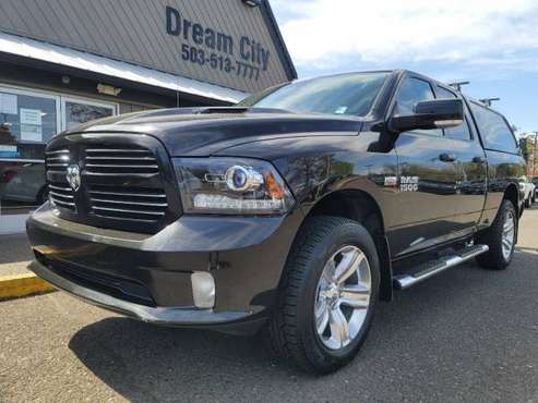 2017 Ram 1500 Quad Cab 4x4 4WD Dodge Sport Pickup 4D 6 1/3 ft Truck for sale in Portland, OR