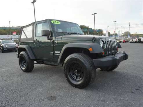 2011 Jeep Wrangler SUV SPORT - Green for sale in Beckley, WV