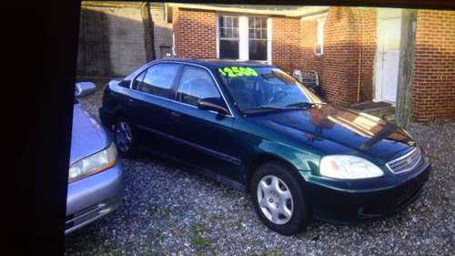 2001 HONDA CIVIC LX - $2500 - cars & trucks - by dealer - vehicle... for sale in Hickory, NC