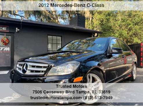 2012 Mercedes-Benz C-Class 4dr Sdn C 250 RWD with AGILITY CONTROL... for sale in TAMPA, FL