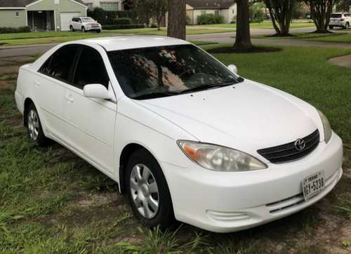 2002 Toyota Camry LE - cars & trucks - by owner - vehicle automotive... for sale in Bellaire, TX