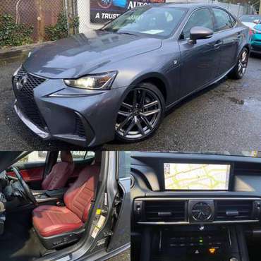2017 Lexus IS 300 AWD F-Sport **FULLY LOADED** **ONLY 37K MILES** -... for sale in Hollis, NY